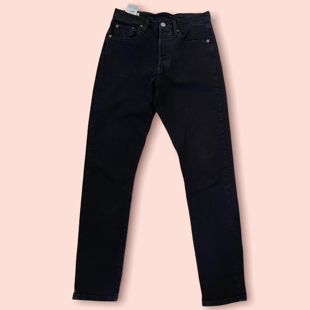 Levi’s Premium High rise Button-fly Black jeans 25